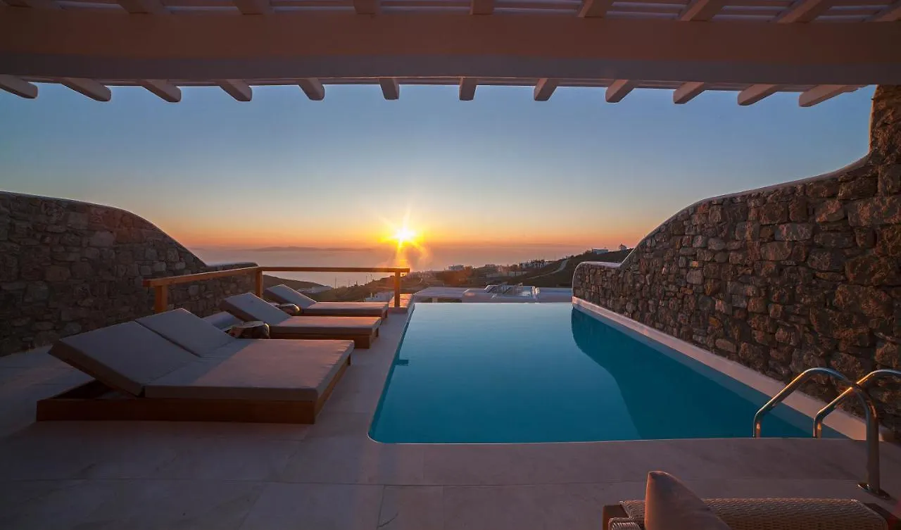 Villa Apollo-Private Pool-Amazing View Mykonos Town 0*,