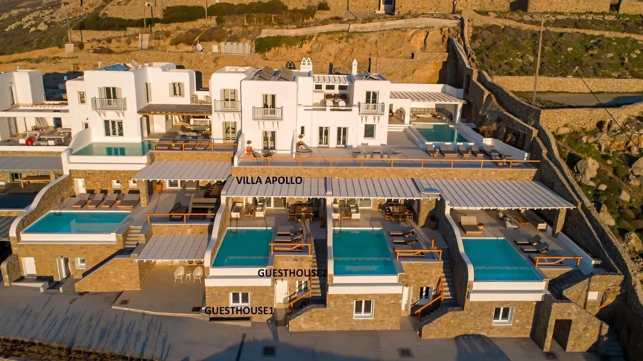 Villa Apollo-Private Pool-Amazing View Mykonos Town